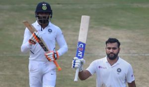 Rohit Sharma hits a century in second inning, exciting match
